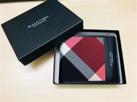 burberry black label wallet japan|burberry black label wallet.